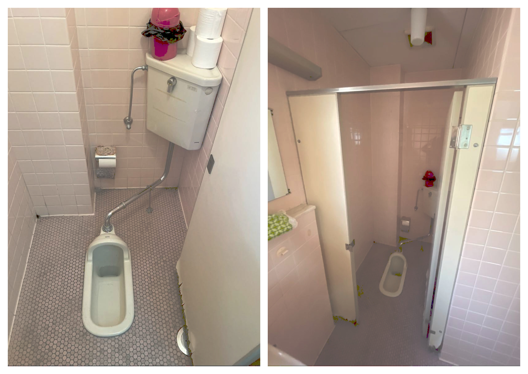 八尾市　株式会社K様　女子トイレ改修・和式から洋式改装工事